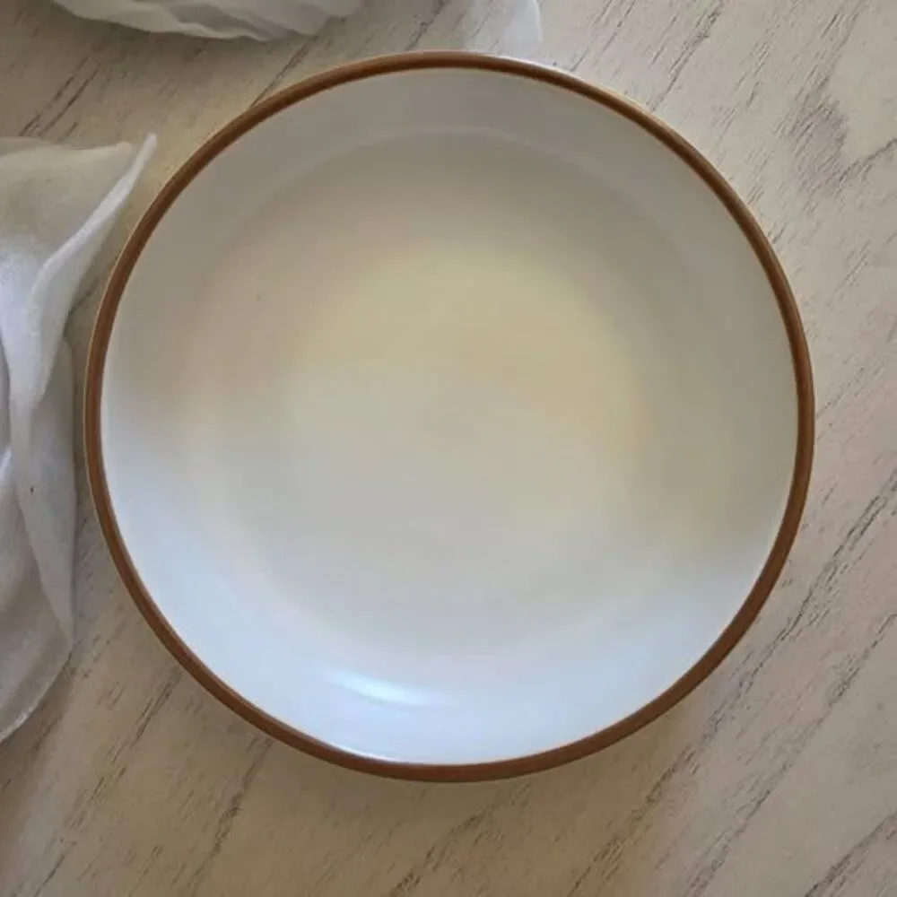 Cottagecore 5 inch Ceramic Cat Food Bowl, White, 3 Bowls Set